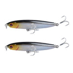 2 pièces leurre dur à lancer long coulant CH79, spécifications : 8 cm 10 g, 8 cm 14 g, 10,4 cm 18 g