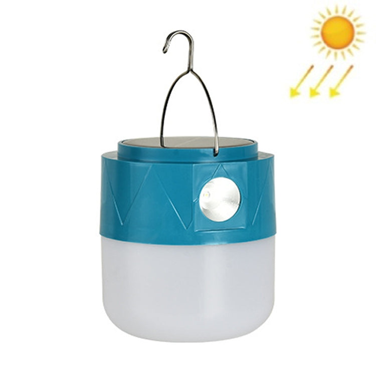 Lampe ampoule LED rechargeable solaire 105, lampe de camping, lampe de secours avec fonction torche, blanche, bleue, orange