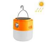 Lampe ampoule LED rechargeable solaire 105, lampe de camping, lampe de secours avec fonction torche, blanche, bleue, orange