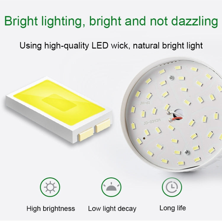Ampoule LED rechargeable USB AB26 pour étals de marché nocturne, lampe suspendue pour camping extérieur, Puissance : 30W (Blanc), 60W (Blanc), 80W (Blanc), 100W (Blanc), 200W (Blanc), 300W (Blanc), 80W (Orange), 100W (Orange), 200W (Orange), 300W (Orange)