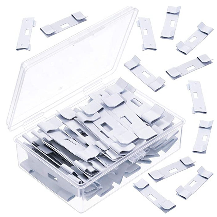 12 pièces/ensemble clips métalliques pour stores vénitiens, accessoires de rideaux, 12 pièces/ensemble