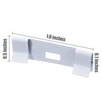 12 pièces/ensemble clips métalliques pour stores vénitiens, accessoires de rideaux, 12 pièces/ensemble