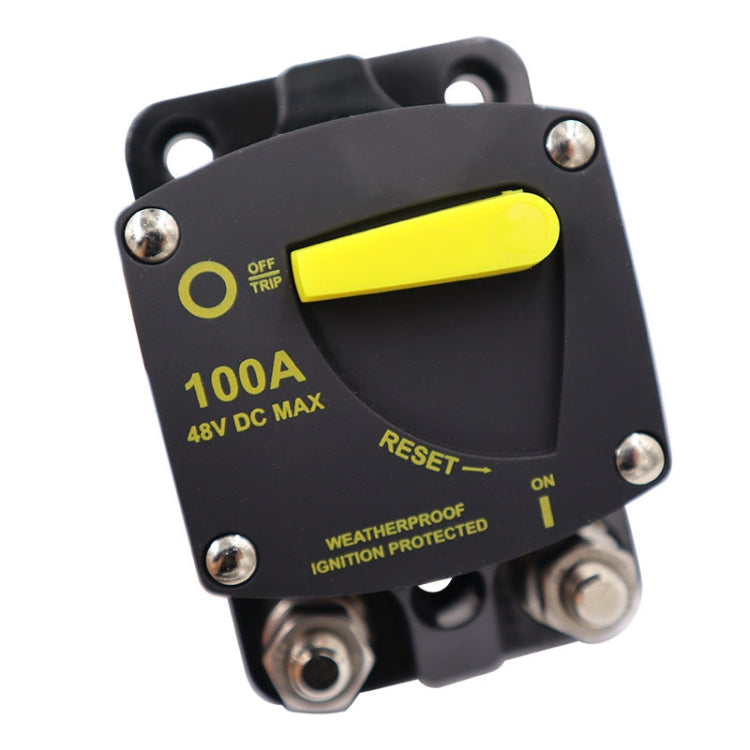 CB6 Car RV Yacht Audio Restore Insurance Holder Switch, 50A, 60A, 80A, 100A, 150A, 200A, 250A, 300A