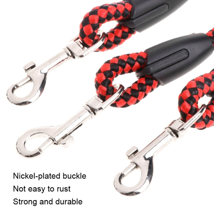 Laisse pour chien 3 en 1 de 140 cm, Laisse pour chien 3 en 1 bleue de 140 cm, Laisse pour chien 3 en 1 rouge de 140 cm, Laisse pour chien 3 en 1 rose de 140 cm