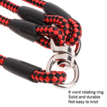 Laisse pour chien 3 en 1 de 140 cm, Laisse pour chien 3 en 1 bleue de 140 cm, Laisse pour chien 3 en 1 rouge de 140 cm, Laisse pour chien 3 en 1 rose de 140 cm