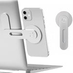 Support magnétique en aluminium pour téléphone, extension d'écran pour ordinateur portable