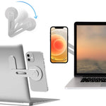Support magnétique en aluminium pour téléphone, extension d'écran pour ordinateur portable