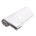 Lot de 10 chiffons de nettoyage pour guitare à vent et piano, en jean gris.