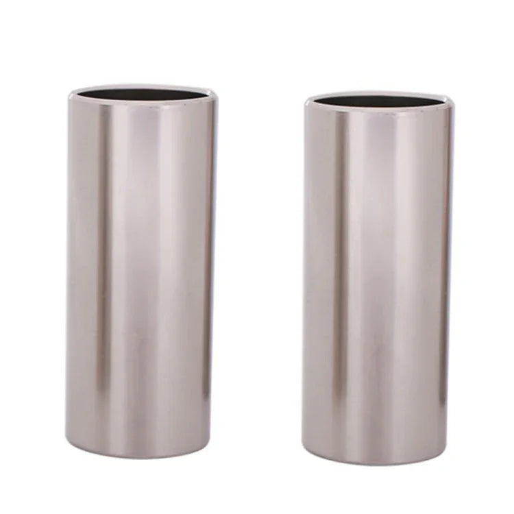 Lot de 2 tubes de slide pour guitare folk en acier inoxydable, 28 mm (argent), 51 mm (argent), 60 mm (argent), 70 mm (argent), 28 mm (or), 51 mm (or), 60 mm (or), 70 mm (or), 28 mm (noir), 51 mm (noir), 60 mm (noir), 70 mm (noir)