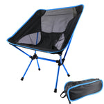 Chaise de camping portable pliable pour l'extérieur, Chaise pliante