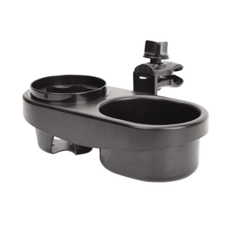 Porte-gobelet double pour poussette, support pour biberons et boîtes à goûter, J4100