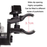 Porte-gobelet double pour poussette, support pour biberons et boîtes à goûter, J4100