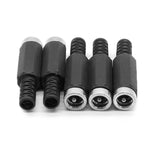 30 pièces tête femelle DC soudée assemblée, DC 2,1 mm, DC 2,5 mm