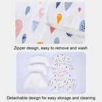 Oreiller multifonctionnel en forme de bébé Oreiller correcteur de sommeil apaisant pour bébé, Spéc.: Goutte, Goutte apaisante, Terminal apaisant, Ours apaisant, Jurassique apaisant