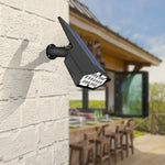 Projecteur de pelouse solaire 19 LED à brancher Lampe murale d'éclairage de jardin de villa