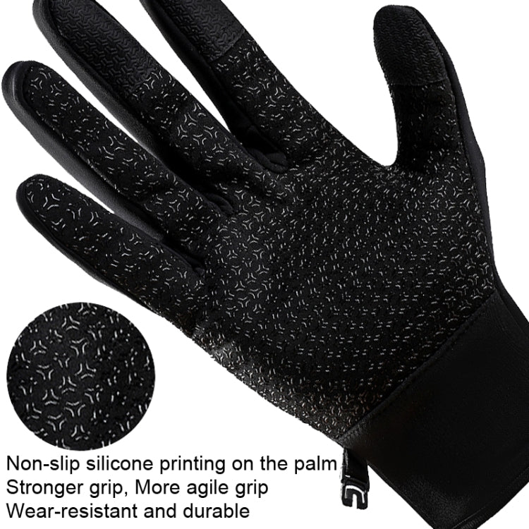 A045 Gants de cyclisme écran tactile coupe-vent imperméables sport chaud, M, L, XL