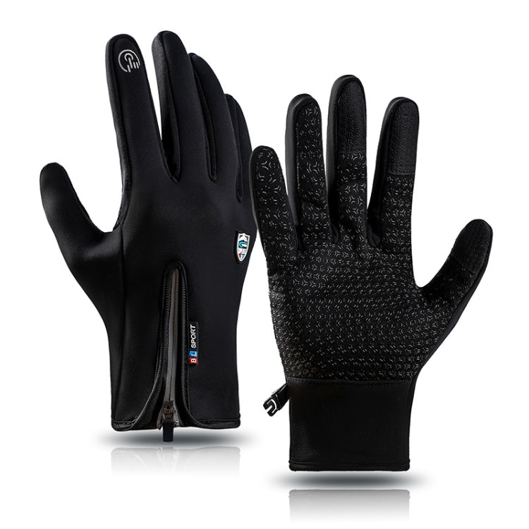 A045 Gants de cyclisme écran tactile coupe-vent imperméables sport chaud, M, L, XL