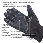 Gants de sport d'extérieur imperméables à écran tactile en velours HUNTRANGE A023, M, L, XL