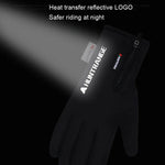 Gants de sport d'extérieur imperméables à écran tactile en velours HUNTRANGE A023, M, L, XL