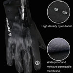 Gants HUNTRANGE A022 imperméables et tactiles pour l'extérieur, idéaux pour la conduite et le maintien au chaud, Tailles S, M, L, XL, XXL