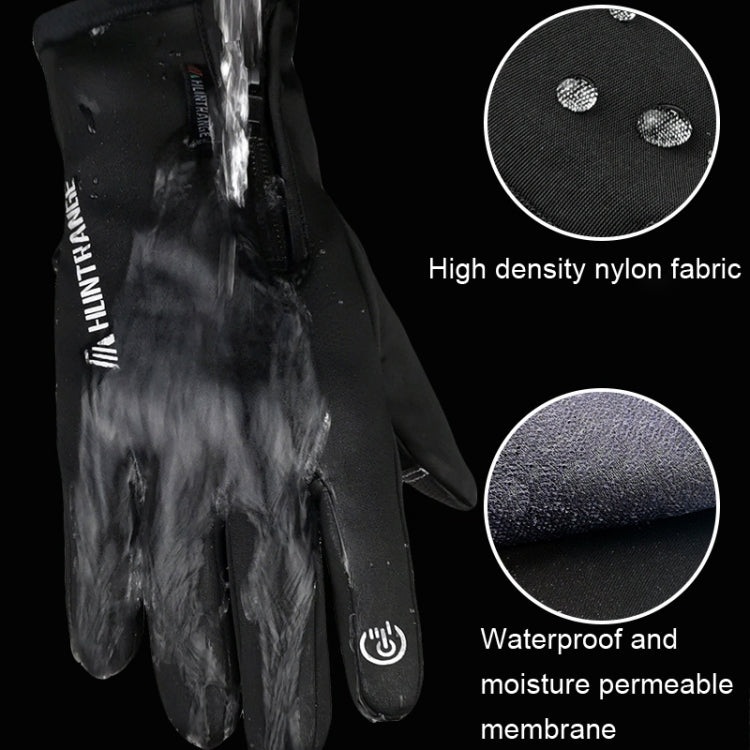 Gants HUNTRANGE A022 imperméables et tactiles pour l'extérieur, idéaux pour la conduite et le maintien au chaud, Tailles S, M, L, XL, XXL