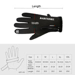 Gants HUNTRANGE A022 imperméables et tactiles pour l'extérieur, idéaux pour la conduite et le maintien au chaud, Tailles S, M, L, XL, XXL