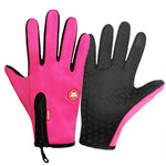 Gants imperméables tactiles pour sports équestres d'hiver en extérieur, Tailles M, L, XL, XXL
