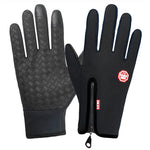 Gants imperméables tactiles pour sports équestres d'hiver en extérieur, Tailles M, L, XL, XXL