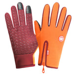 Gants imperméables tactiles pour sports équestres d'hiver en extérieur, Tailles M, L, XL, XXL