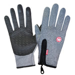 Gants imperméables tactiles pour sports équestres d'hiver en extérieur, Tailles M, L, XL, XXL