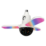 ZSCPH-001 Lampe d'ambiance musicale multicolore Bluetooth RGB à trois pales multifonctionnelle de 40W, Taille :, L (Étoile), S (Étoile), L (Boule magique), S (Boule magique)