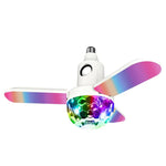 ZSCPH-001 Lampe d'ambiance musicale multicolore Bluetooth RGB à trois pales multifonctionnelle de 40W, Taille :, L (Étoile), S (Étoile), L (Boule magique), S (Boule magique)