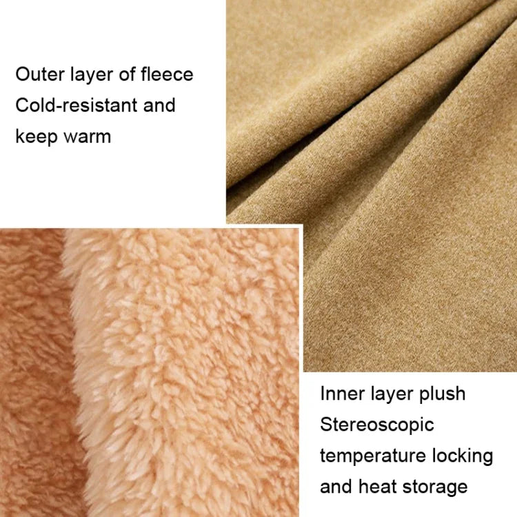 A56 Gants d'équitation chauds, tactiles, épais et coupe-vent en velours, A56 Noir, A56 Rose, A56 Gris