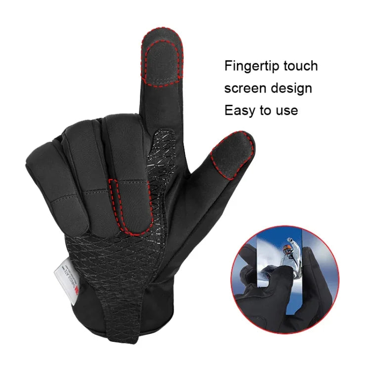 A030 Gants de ski d'hiver Gants tactiles de sport d'équitation Garder au chaud, M, L, XL