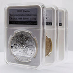 Boîte de collection de pièces de monnaie, boîte de classification d'identification de pièces de monnaie commémoratives, couleur : Blanc (40mm), Blanc (25mm), Blanc (27mm), Blanc (30mm), Blanc (38.5mm), Blanc (40mm)