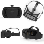 Casque VRSHINECON G10 Lunettes 3D de réalité virtuelle, G10 Noir