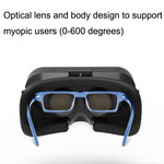 Casque VRSHINECON G10 Lunettes 3D de réalité virtuelle, G10 Noir