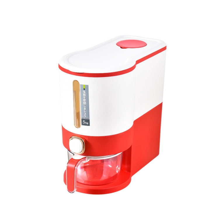 Bac de conservation du riz frais, étanche à l'humidité, anti-insectes, scellé par une simple pression, 5 KG