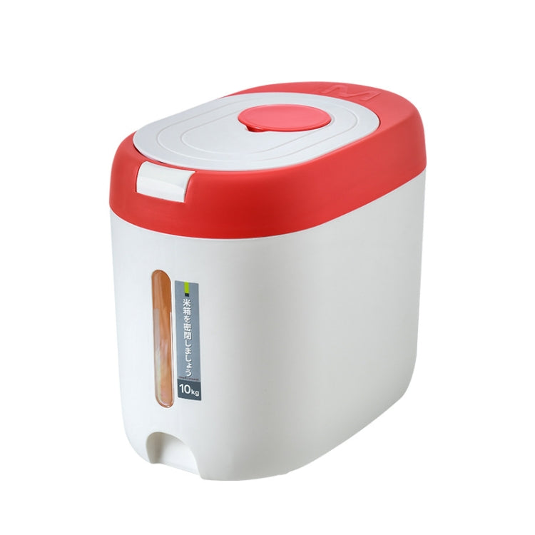 Seau de rangement de riz scellé étanche à la poussière pour cuisine, Rouge 10kg, Rouge 5kg, Gris 10kg, Gris 5kg, Bleu 10kg, Bleu 5kg, Vert 10kg, Vert 5kg