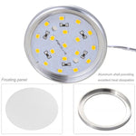 2 PCS 2W DC12V 18LED Lumières d'armoire Lumières de vitrine, Spécification:, Borne 2510 - Sortie latérale, Borne 2510 - Sortie inférieure, Borne DuPont - Sortie latérale, Borne DuPont - Sortie inférieure