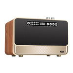 Enceinte Bluetooth sans fil de bureau en bois W1 avec effet sonore HIFI