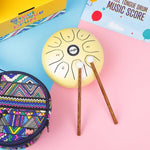 Shuffle SD-5 5,5 pouces, languette en acier, instrument de percussion vide, Shuffle jaune, Shuffle rose, Shuffle violet, Shuffle vert
