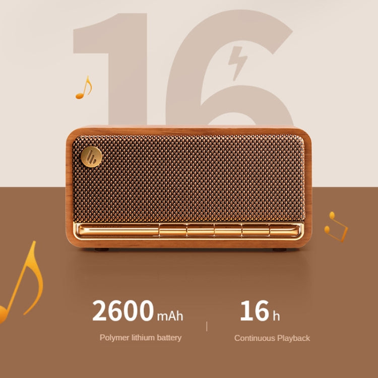 Enceinte en bois portable classique rétro Edifier M230 de bureau Bluetooth 5.0, M230