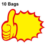 10 sacs 25x19cm Autocollant "Explosion" Étiquette de prix de produit Étiquette de prix de supermarché, WM-001, WM-002, WM-003, WM-005, WM-006, WM-007, WM-008, WM-009, WM-010, WM-011, WM-012, WM-013, XD-511, XD-520, XD-532, XD-537, XD-541, XD-559