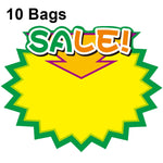 10 sachets 18x14cm Autocollant explosion Étiquette de prix de produit Étiquette de prix de supermarché, WM-101, WM-102, WM-103, WM-105, WM-106, WM-107, WM-108, WM-109, WM-10, WM-111, WM-12, WM-113, XD-028, XD-022, XD-009, XD-047, XD-051, XD-069