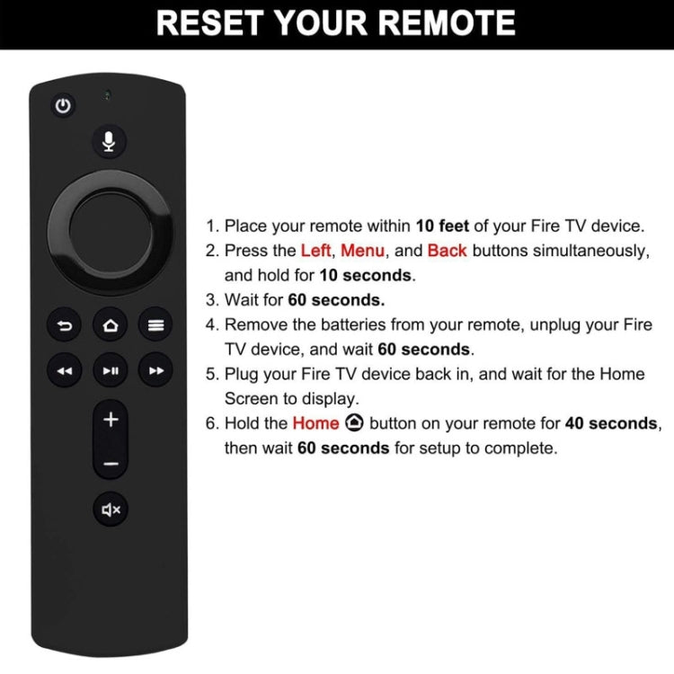 Télécommande vocale Bluetooth pour Amazon Fire TV Stick L5B83H, pour Amazon Fire TV Stick L5B83H