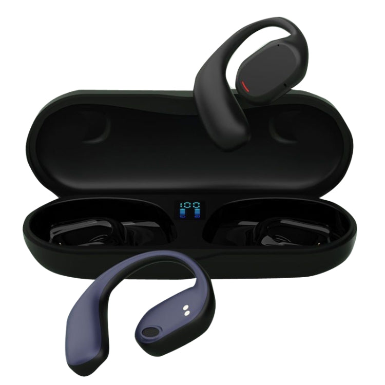 Casque sans fil Bluetooth JS270, Écouteurs de sport d'affaires à crochet, JS270 Noir, JS270 Blanc