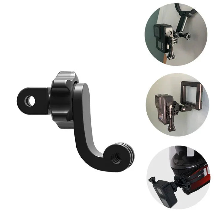 2 attaches de sangle ST-06 Basic pour GoPro Hero11 Black / HERO10 Black /9 Black /8 Black /7 /6 /5 /5 Session /4 Session /4 /3+ /3 /2 /1, DJI Osmo Action et autres caméras d'action, adaptateur de prise de vue centré (2 pièces)