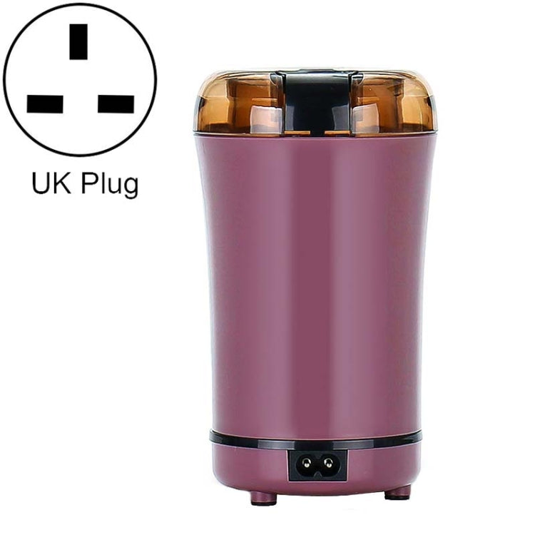M150A Mini Moulin à Café Électrique en Acier Inoxydable, Machine à Broyer les Grains, Spécification:, Prise US (Violet), Prise US (Noir), Prise US (Blanc), Prise UE (Blanc), Prise UE (Violet), Prise UK (Blanc), Prise UK (Noir), Prise UK (Violet)
