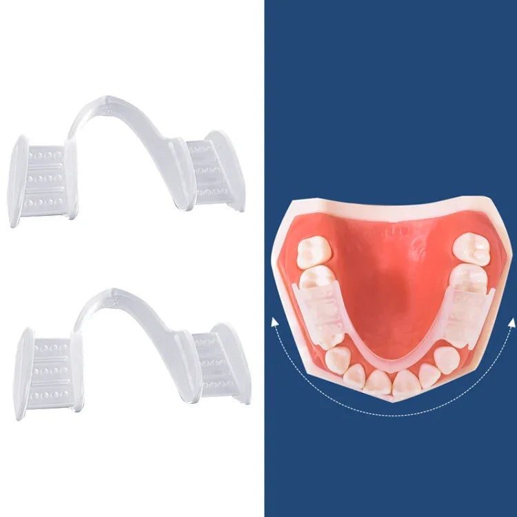 Y-Kelin Orthodontie Appareil Dentaire Simulation Silicone Gouttière Anti-Bruxisme Nocturne, Transparent